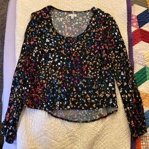 Floral Long Sleeve Top